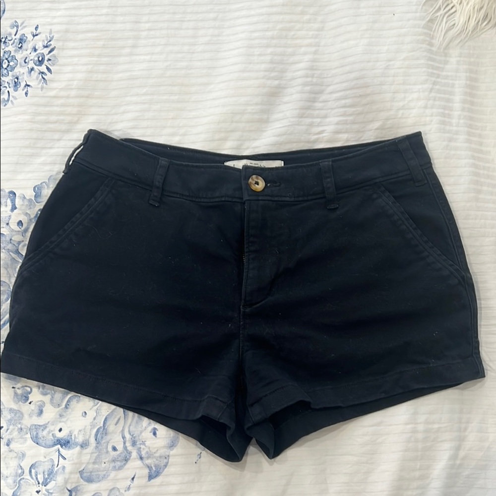 Abercrombie and Fitch Women's Black Shorts